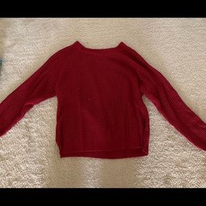 Red Knitted Sweater